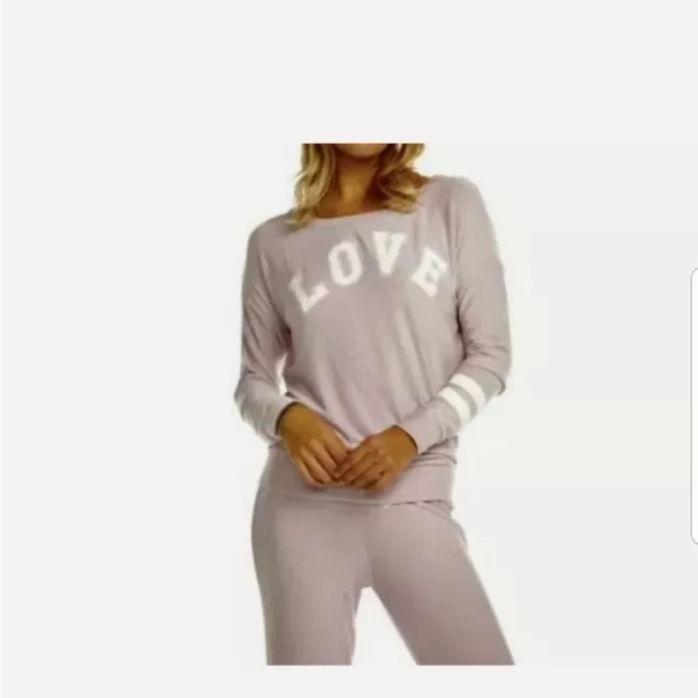 Chasor LOVE Pullover Jersey‎ in light pink Size Medium NWT